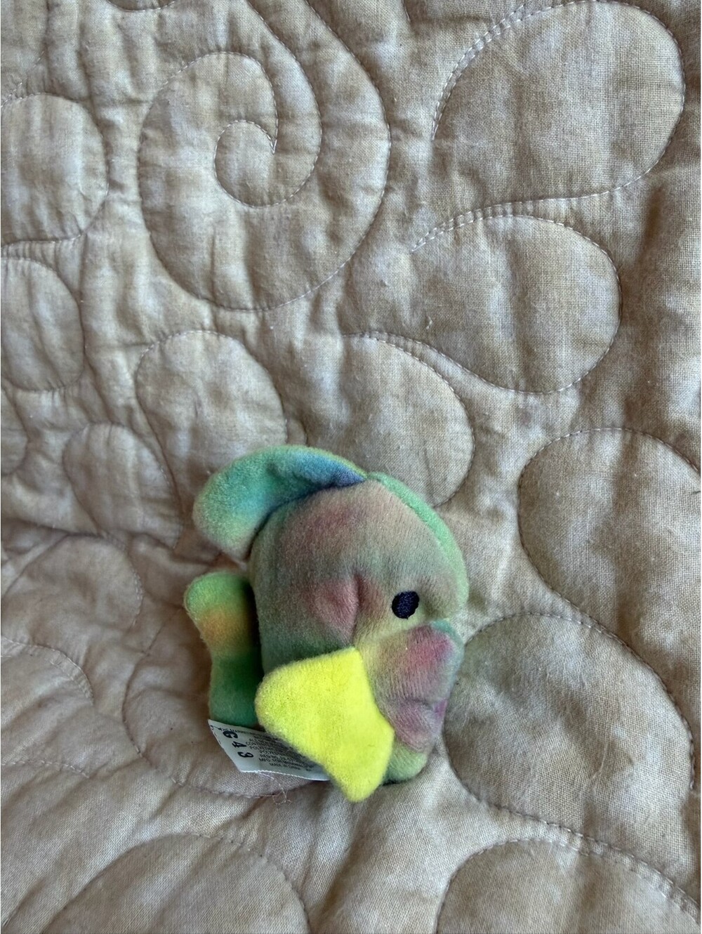 Ty Teenie Beanie Babies Coral the Fish Plush, With Tags